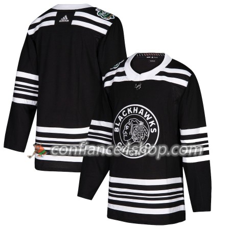 Adidas Maillot de Hockey Chicago Blackhawks Blank 2019 Winter Classic Noir Authentic - Homme